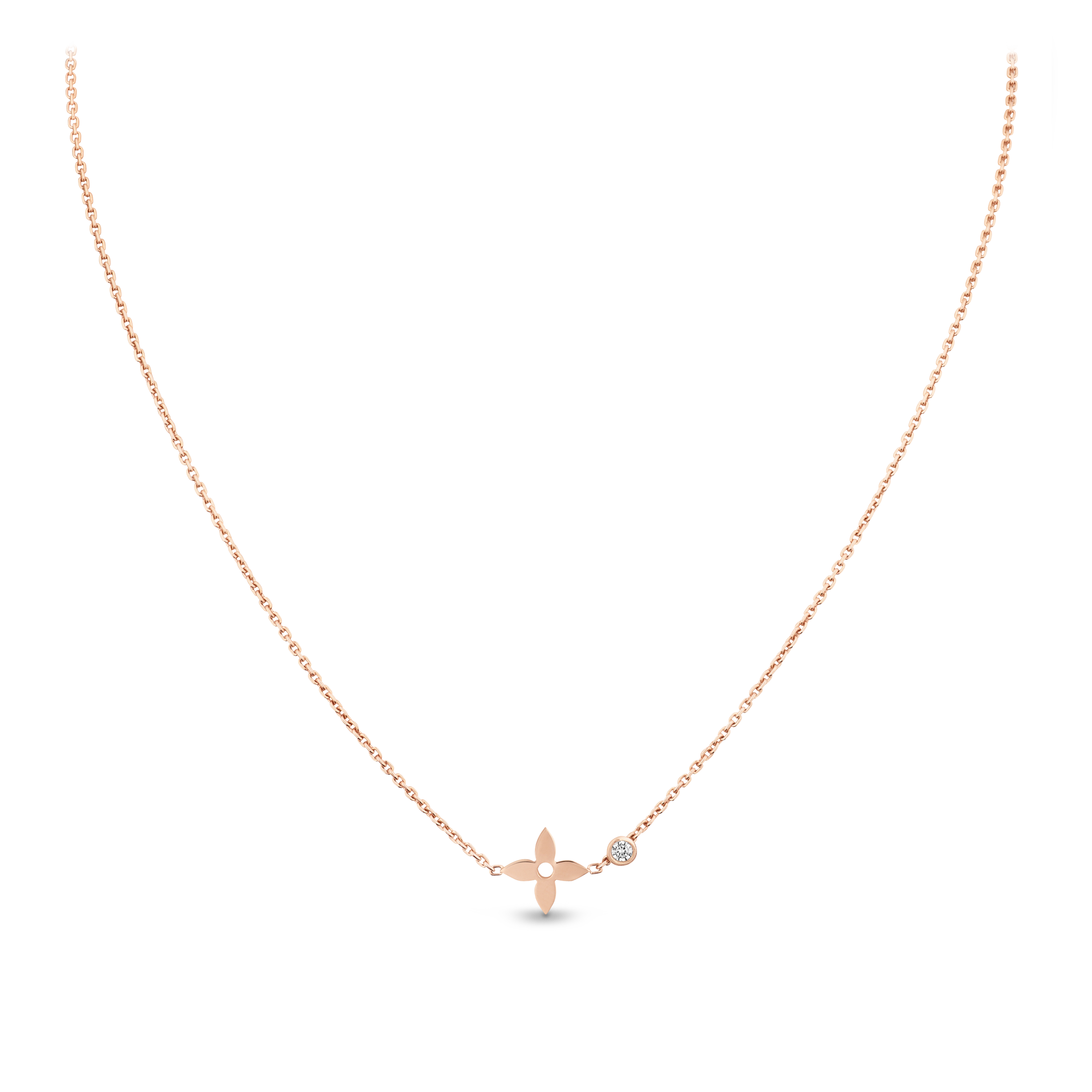 Blossom pendant, pink gold and diamond  in Jewellery's Categories Necklaces and Pendants collections by Louis Vuitton (Product zoom)